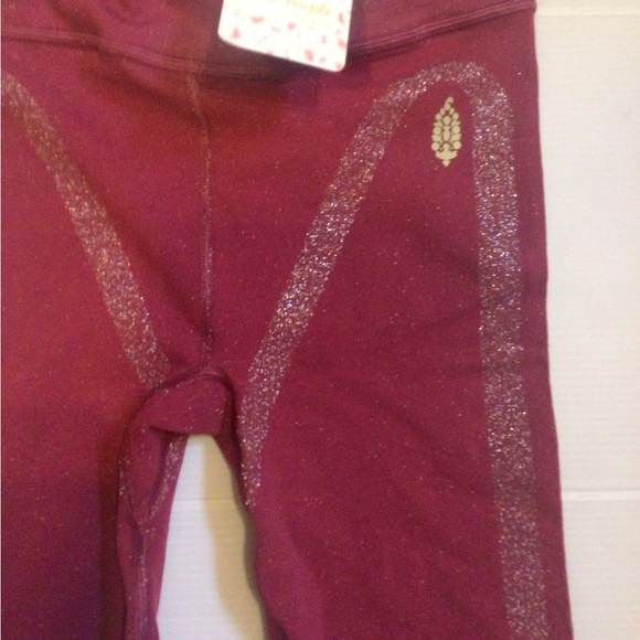 SALE RARE colorFp movement raspberry sparkling leggings - Picture 5 of 5